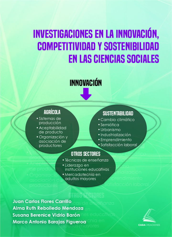 Portada: Investigaciones en la innovación, competitividad y sostenibilidad en las ciencias sociales